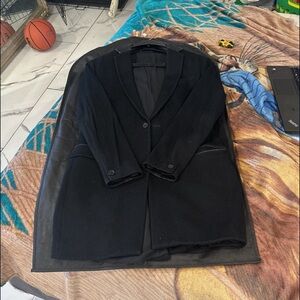 Size large real wool all saints brand color black